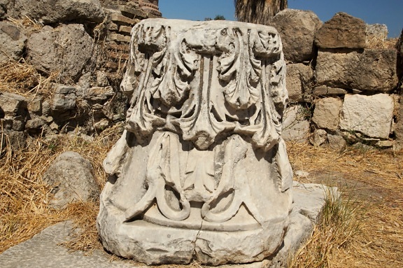 Fragment, geschnitzt Stein, Kunst, Skulptur, antiken Griechenland