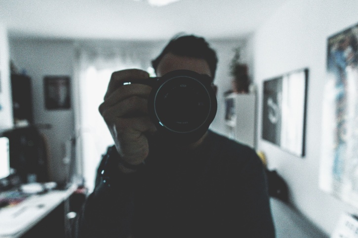 man, camera, person, technology, indoor