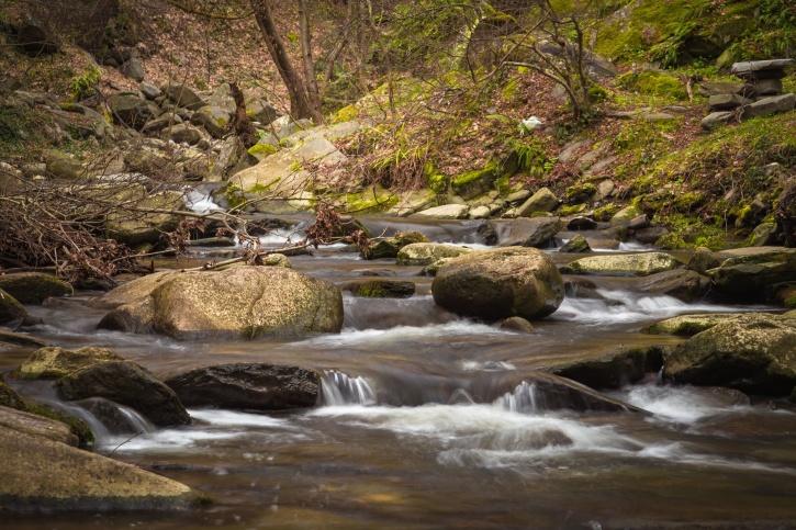 rocky river, rocks, beautiful, creek, water cascade