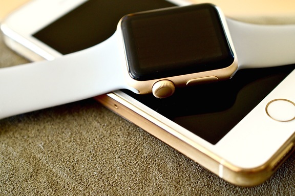 Gadget, iPhone, mobile, teknologi, nirkabel, jam tangan