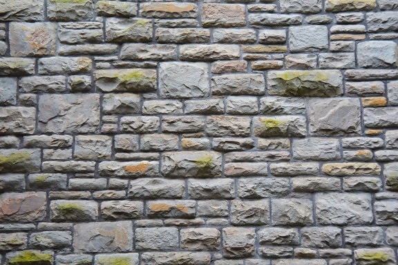 wall, pattern, rough, stones, architecture, texture