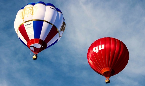 뜨거운 공기, baloon, 축제, 비행, 하늘, 푸른 하늘, 색상, 재미, 공기, 무료