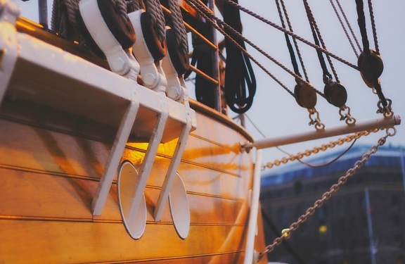 barco de madera, mar, agua, navegación, nave, vela, velero, vela