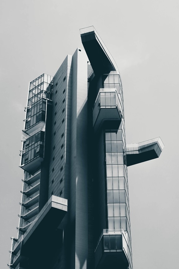 architecture, steel, glass, modern building, perspective, skyscraper, tall