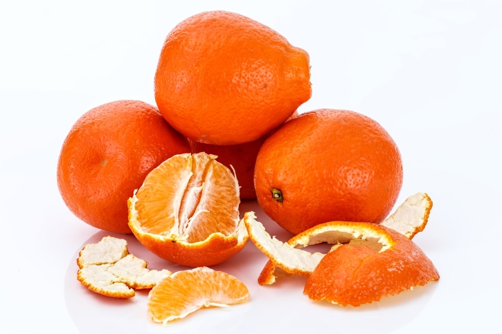 mandarin, frukt, mat, mandarin, sitrus