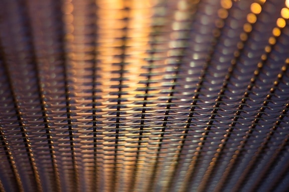 copper, lines, geometric, metal, modern, pattern, perspective, texture
