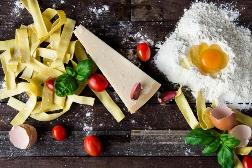 Free picture: pasta, cheese, egg, food, Italian food, ingredient