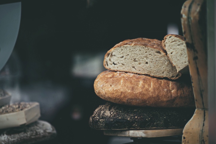 kue gandum roti, makanan, diet