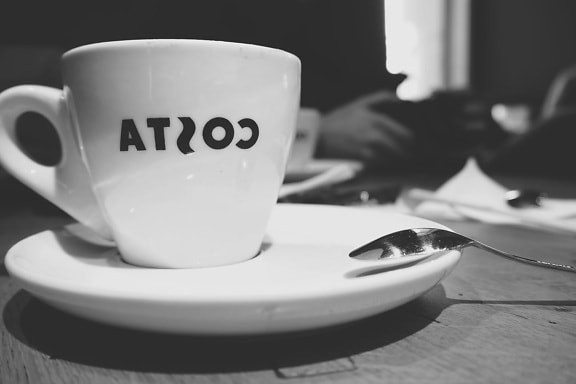 coffee cup, coffee, drink, hot, mug, porcelain, saucer