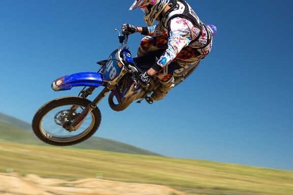 motorcycle, driver, extreme sport, motocross, motor