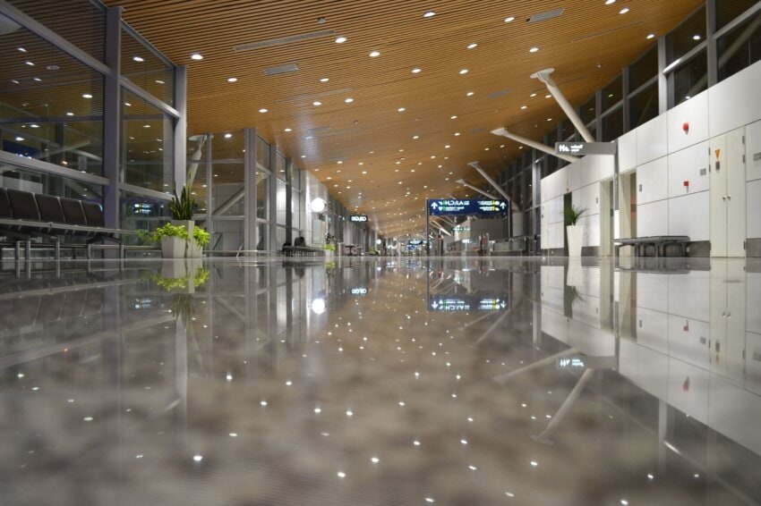 Free picture: interior, design, airport, architecture, building