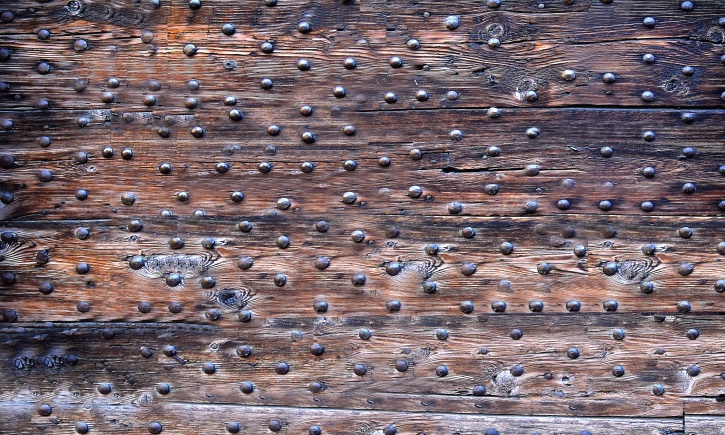 træ, træ planker, metal, mure, tekstur, mønster