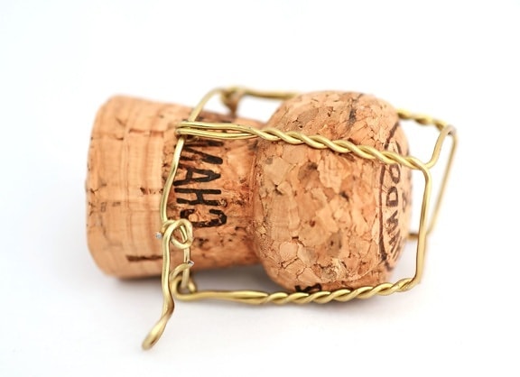 cork, metal, wire, texture, wooden