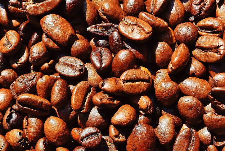sementes de café, grãos de café,