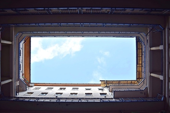 небо, вікно, апартаменти, архітектура, будівлі
