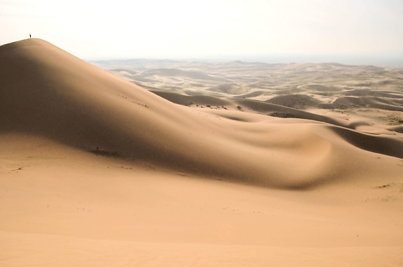 砂丘、砂漠、砂の丘、ホット、風景