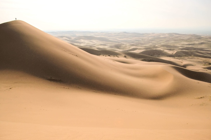 沙丘, 沙漠, 沙子, 山, 炎热, 风景