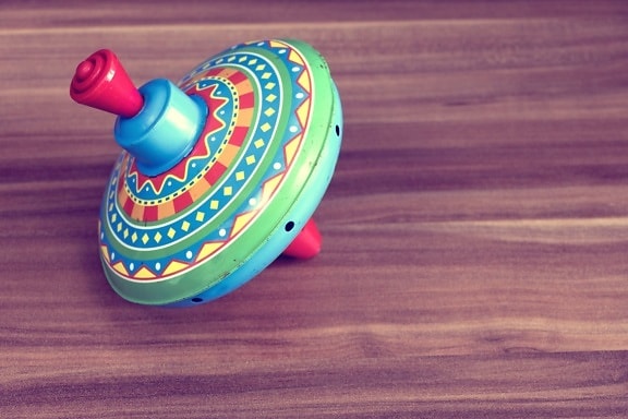 toy, wood, childhood, colorful, spin