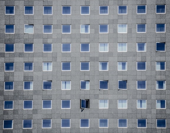 窗口, 建筑学, 大厦, 城市