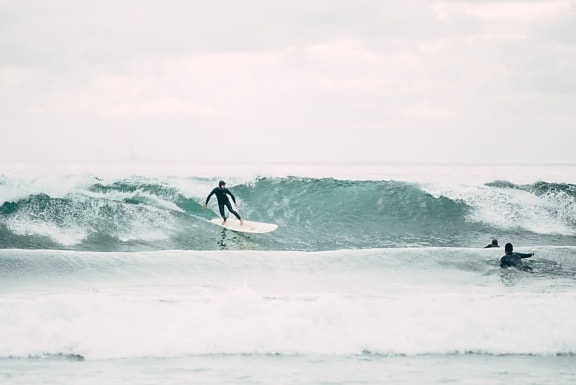agua, deporte, olas, mar, diversión, surfer