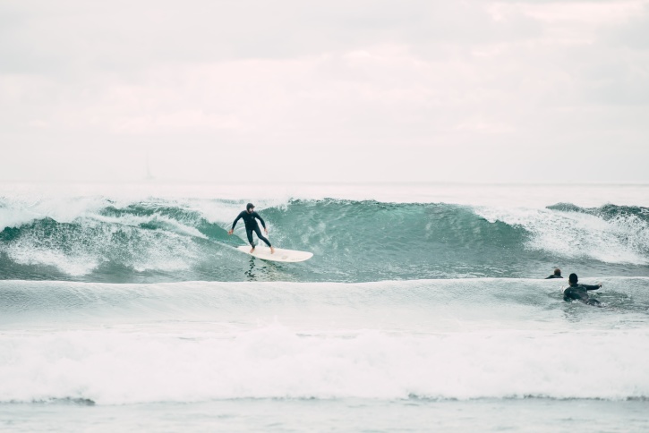 vatten, sport, vågor, havet, fun, surfare