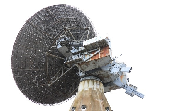 antenna, receiver, satellite, sky