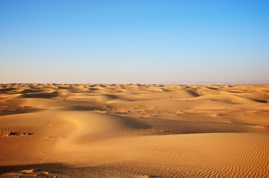 dunes de sable, désert, nature, sable, ciel