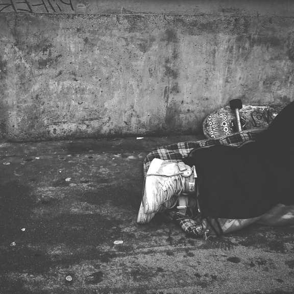 shoes, homeless, life, man, people, person, poor, road