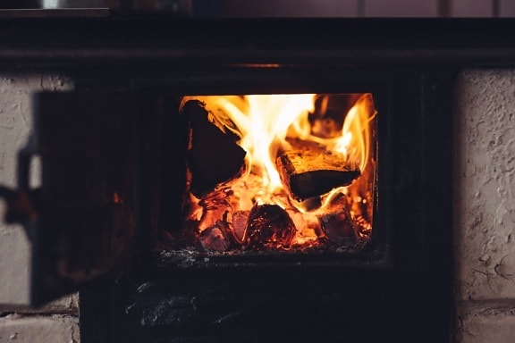 пламя, топлива, тепла, печь, огонь, дерево, ясень, сжечь