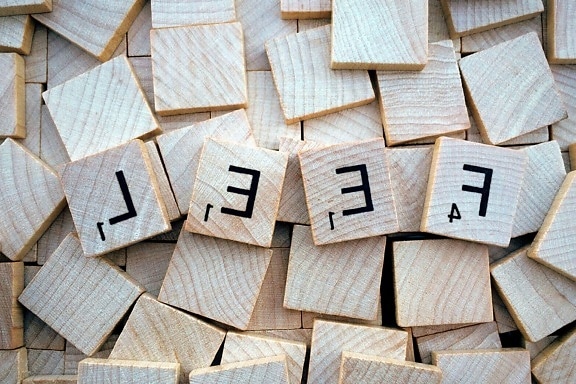 дерев'яні, слова, літери, деревини, гра, іграшки