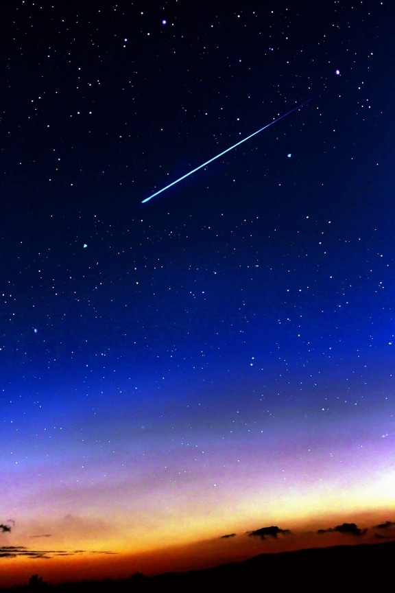 Estrella, astronomía, atmósfera, cielo, espacio, galaxia, noche