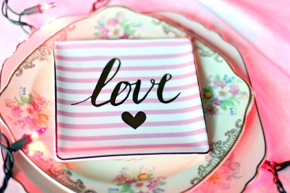 design, szív, szeretet, rózsaszín, dekoráció