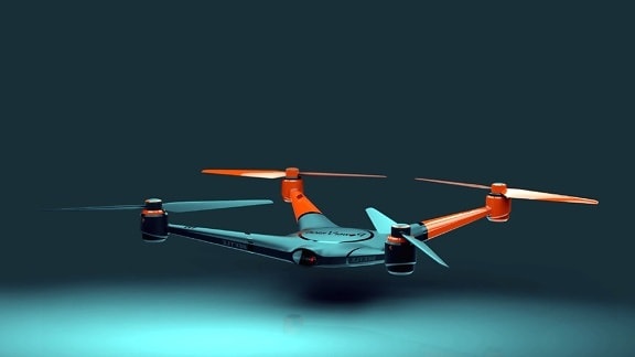 Movimiento, tecnología, hélice, dron, vuelo, objeto, remoto, control