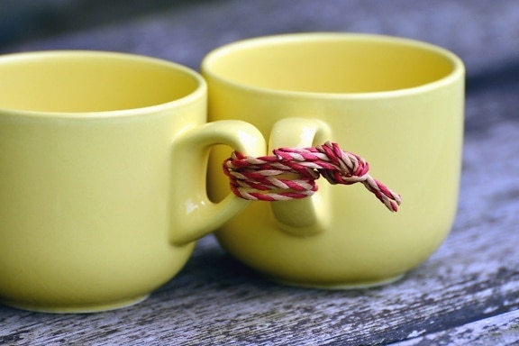 beverage, ceramic cup, drink, wooen knot