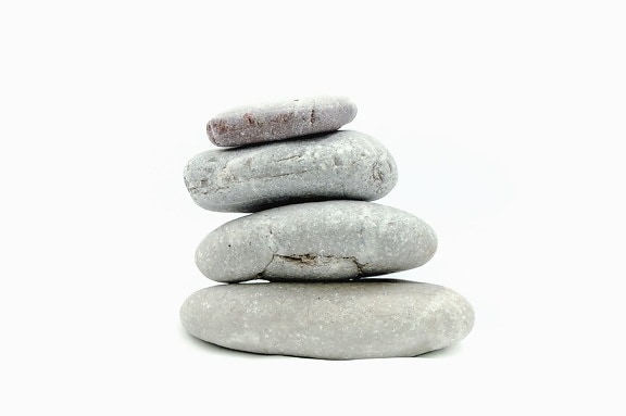 ravnotežu, kamenje, kamenje, šljunak