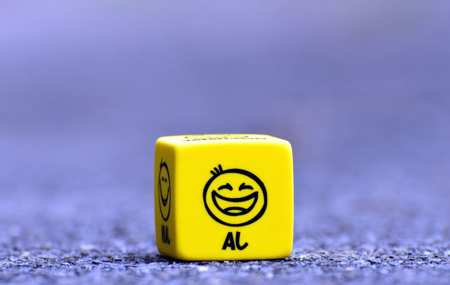 微笑, 玩具, 黄色, 颜色, 立方体, 情感, 乐趣, 游戏