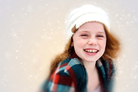 child, winter, clothes, young, cute, enjoyment, face, girl, happiness