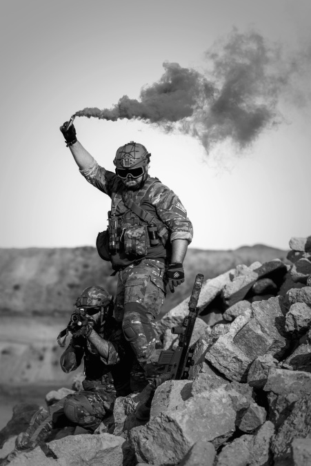 army, desert, extreme, flame, freedom, man, military, people, person