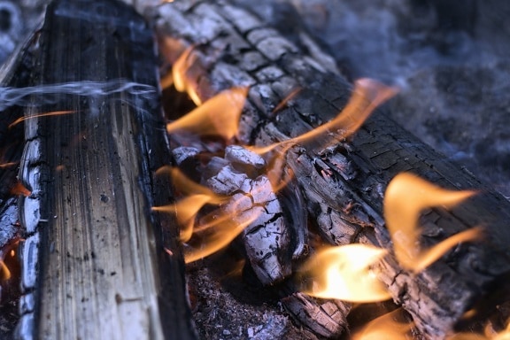 Temperatur, Heizung, Brennen, Holz, Feuer, heiß