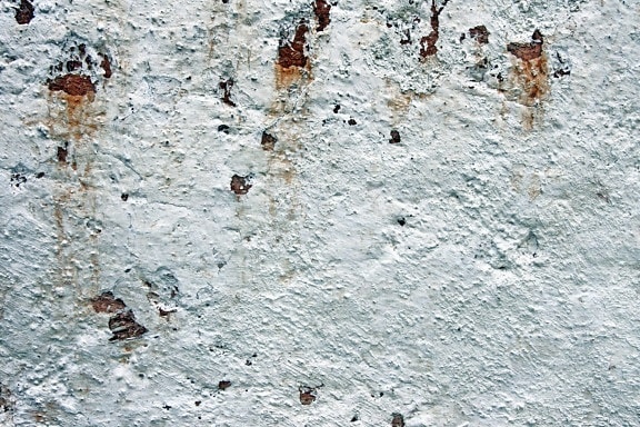 бетон, стена, боя, ръжда, мръсни, текстура
