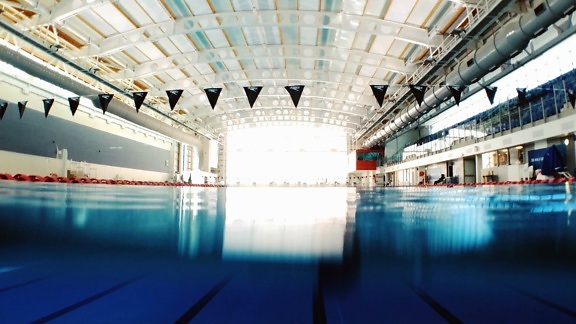 Schwimmbad, Olympiade, Wasser, Schwimmen, Training, Sport