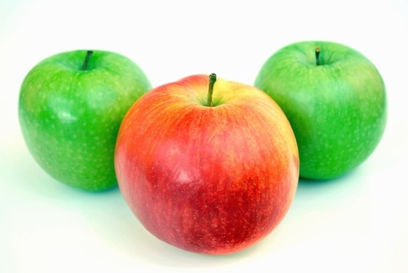 アップル、フルーツ、有機、自然食品