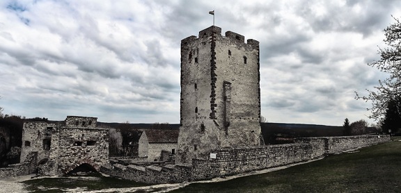 башта, замок, фортеця, архітектура, будівлі