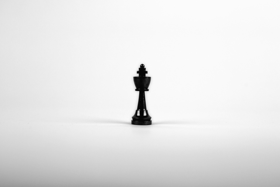 ο βασιλιάς, σκάκι, παιχνίδι, σκακιέρα, στρατηγική