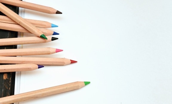 olovka, boje, papir, crteža, tablica