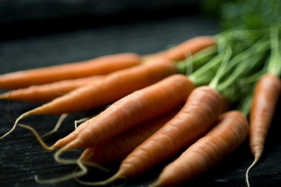 Vegetariano, zanahoria, vegetal, comida