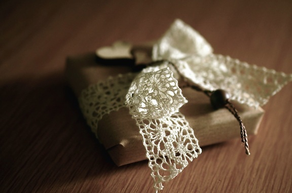 Вязание крючком, подарок, бумага, упаковка