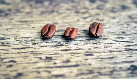 Kaffee, Getreide, Samen, Oberfläche