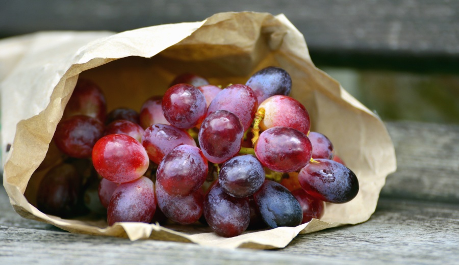 Berry, papier, fruit, druiven, zoet