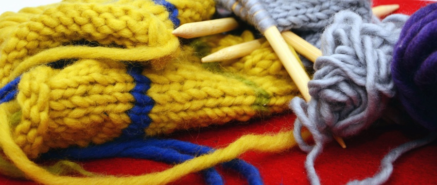 agulha, lã, handwork